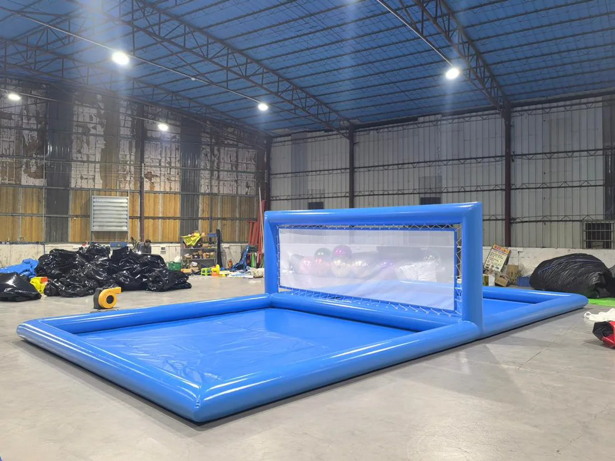Water inflatable volleyball court product photo 2