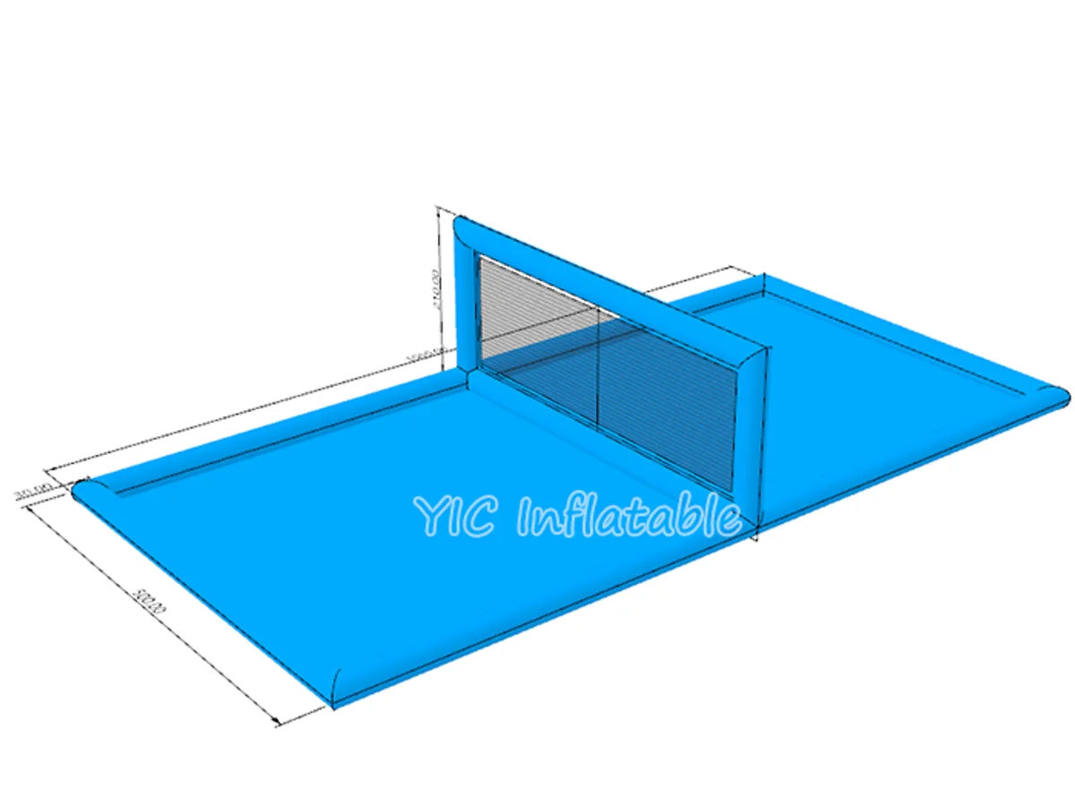 Water inflatable volleyball court product photo 5