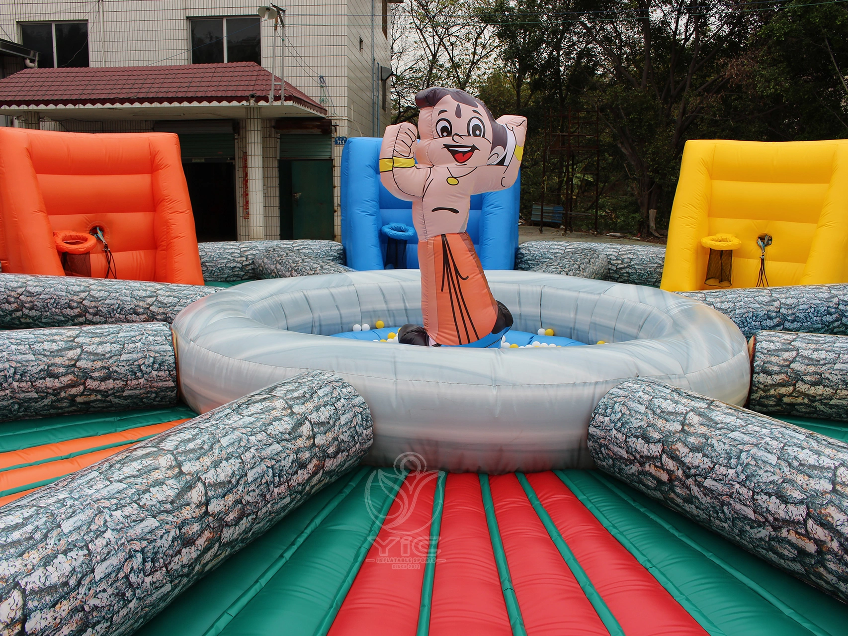 Inflatable hungry hippo game product photo 4