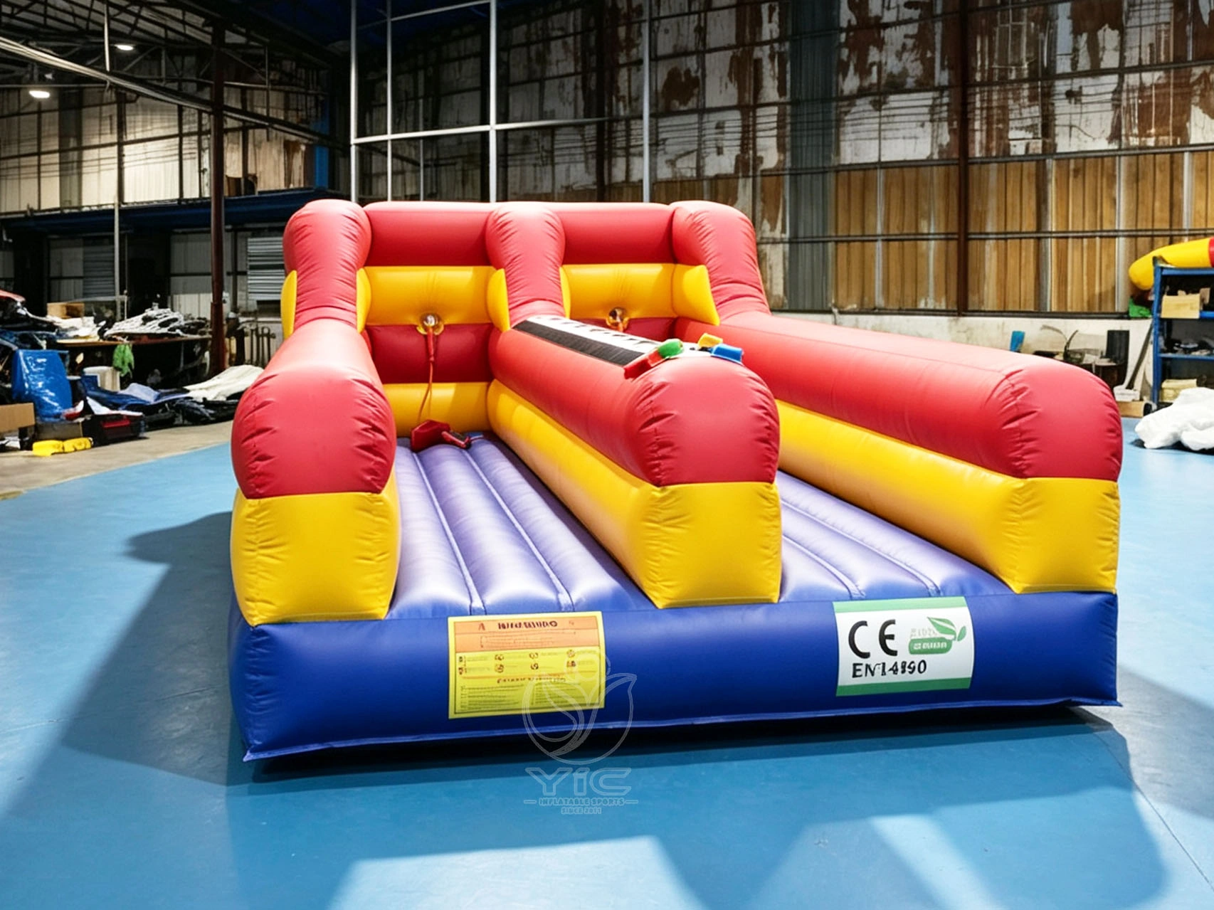 Commercial bungee trampoline