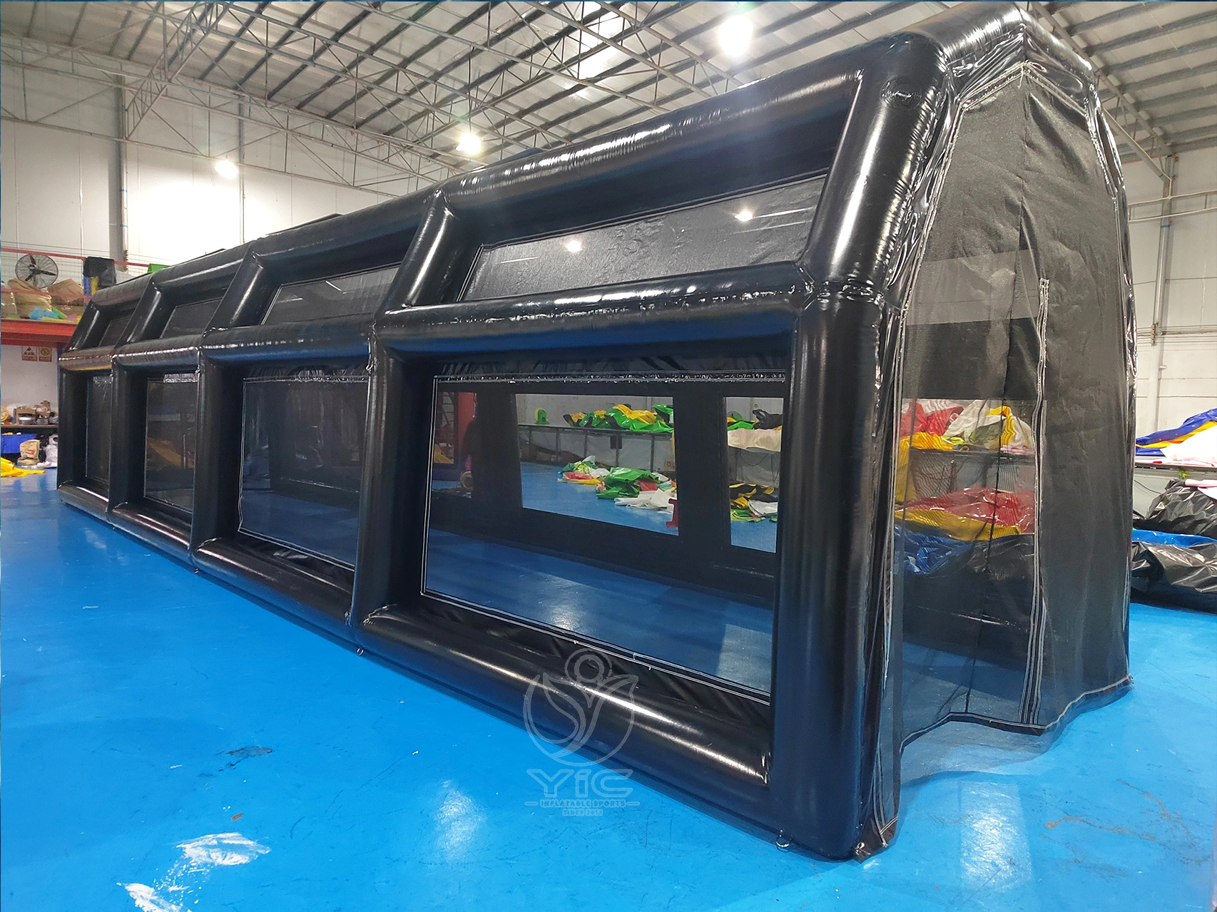 Baseball inflatable batting cage, a commercial interactive inflatable game by YIC Inflatable Sports Baseball inflatable batting cage, a commercial interactive inflatable game by YIC Inflatable Sports