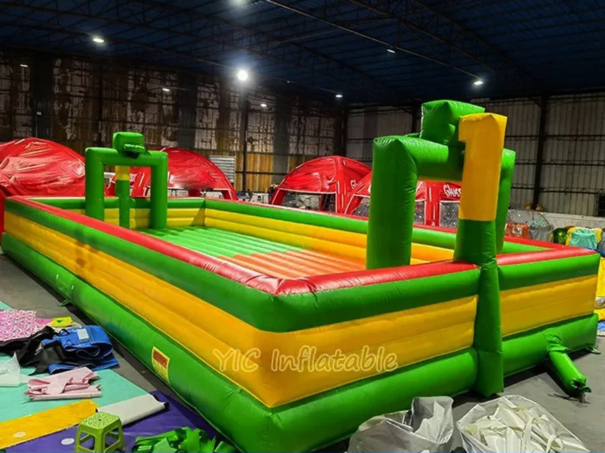Inflatable soap football field product photo 2
