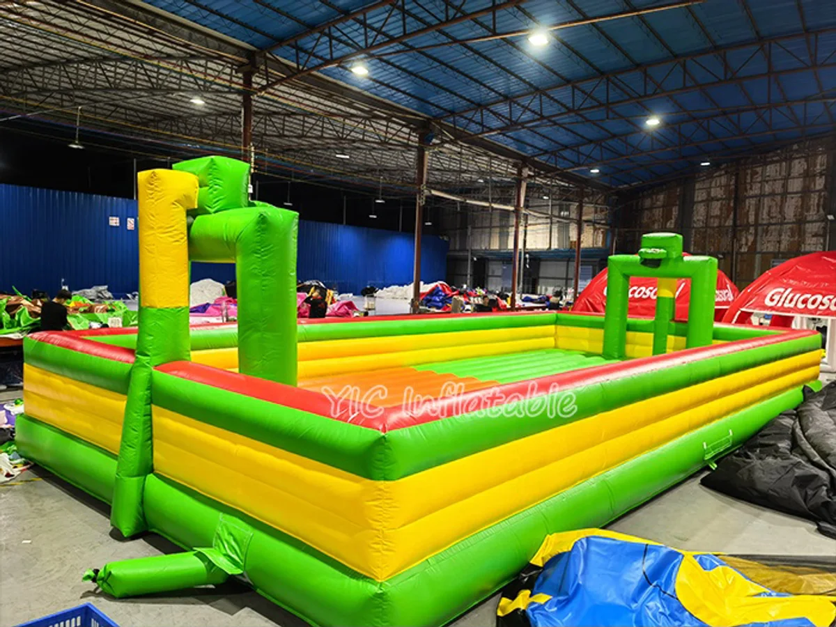 Inflatable soap football field product photo 3