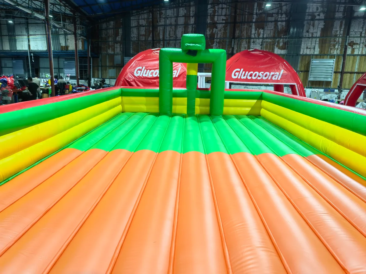 Inflatable soap football field product photo 4