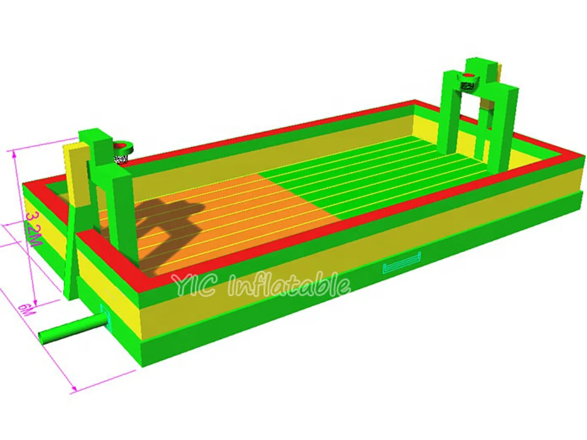 Inflatable soap football field product photo 5