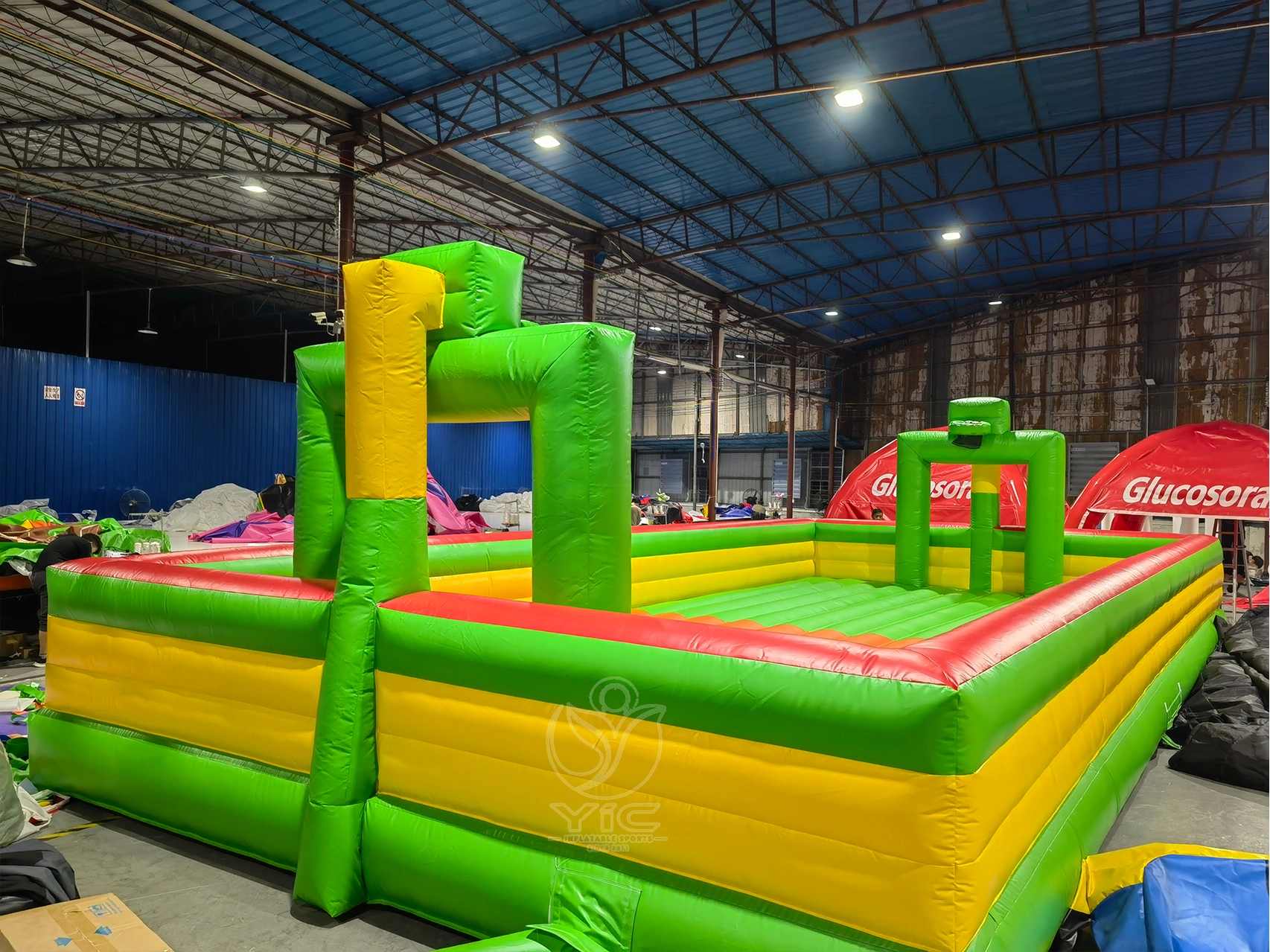 Inflatable soccer field for kids product photo 3