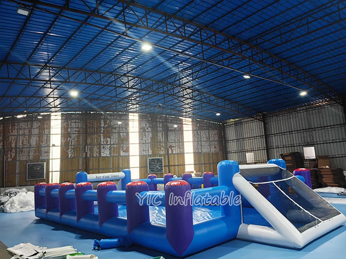 Inflatable human foosball court product photo 3