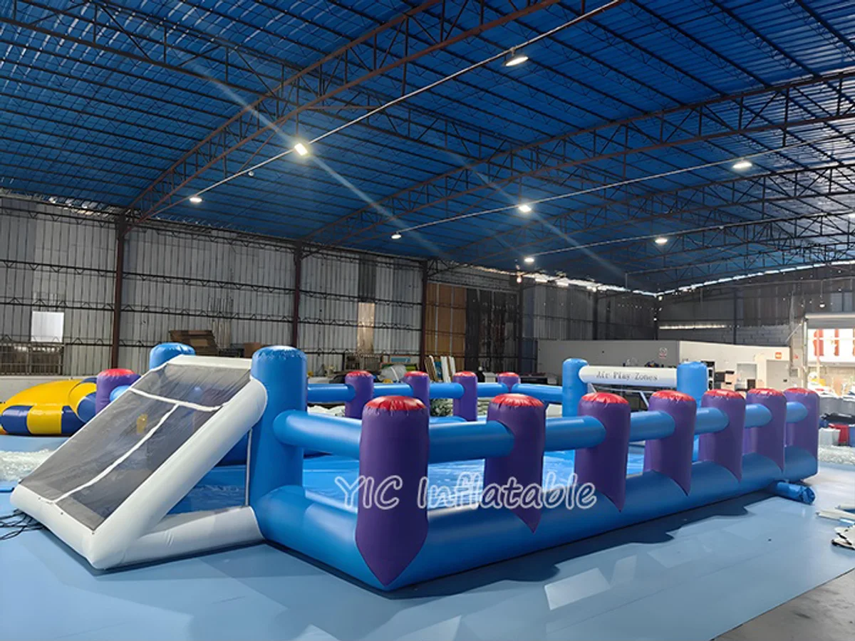 Inflatable human foosball court product photo 4