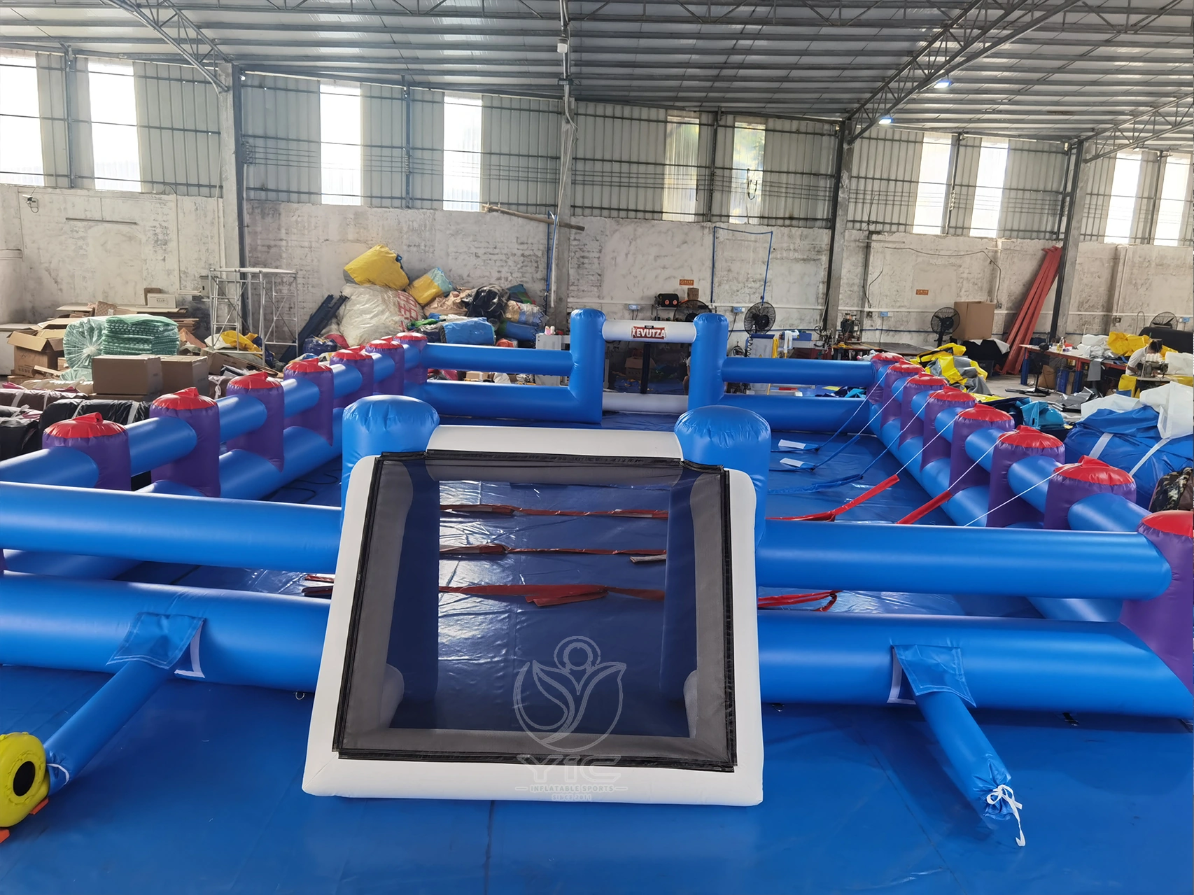 Inflatable human foosball game product photo 3