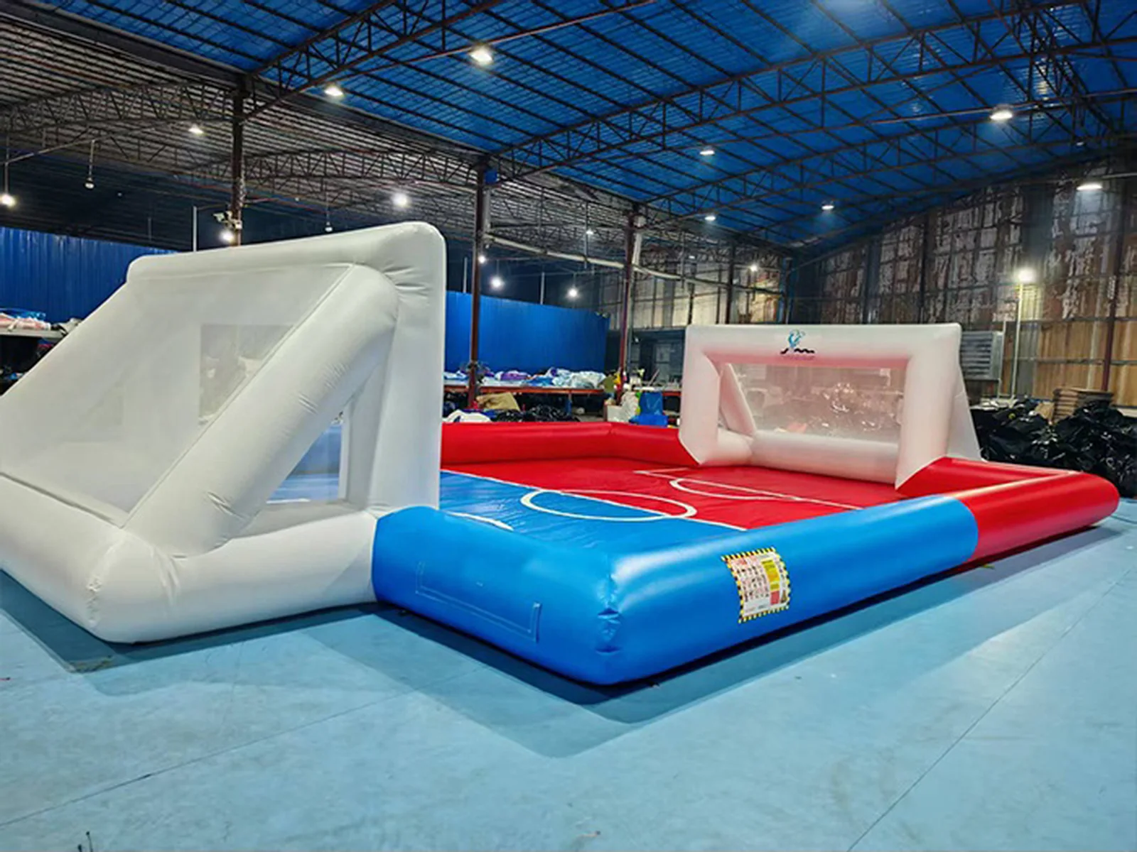 Inflatable soccer field slip and slide product photo 4