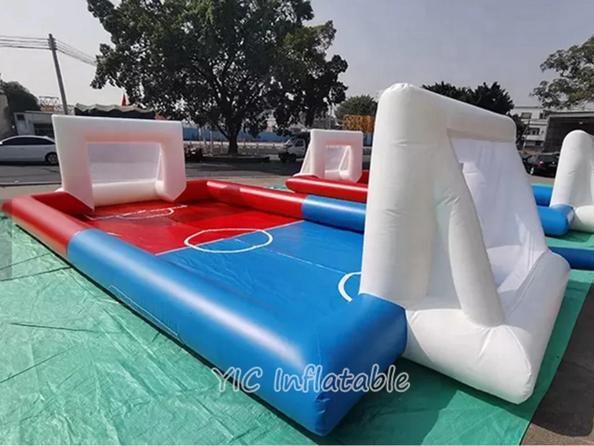 Slip and slide soccer field rent product photo 2
