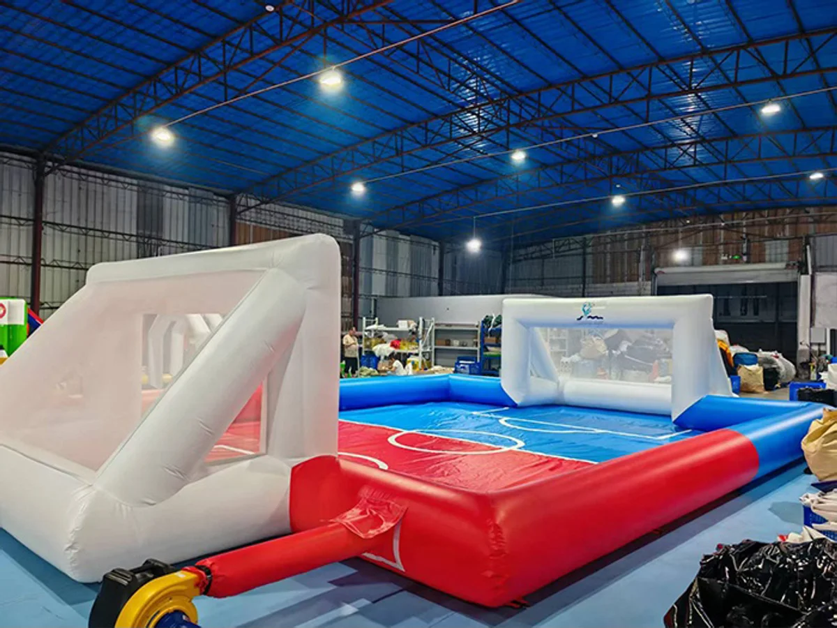 Slip and slide soccer field rent product photo 4