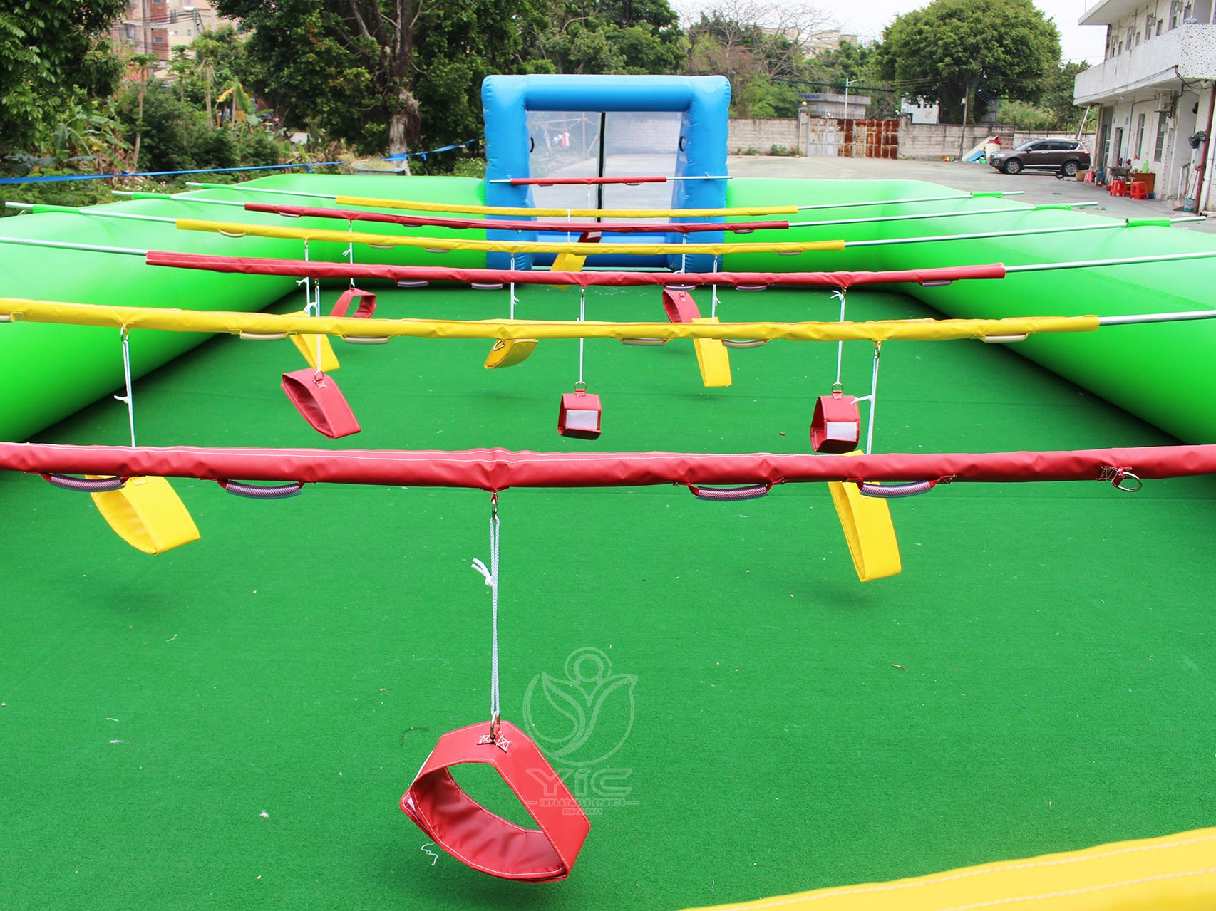Inflatable human foosball game product photo 4
