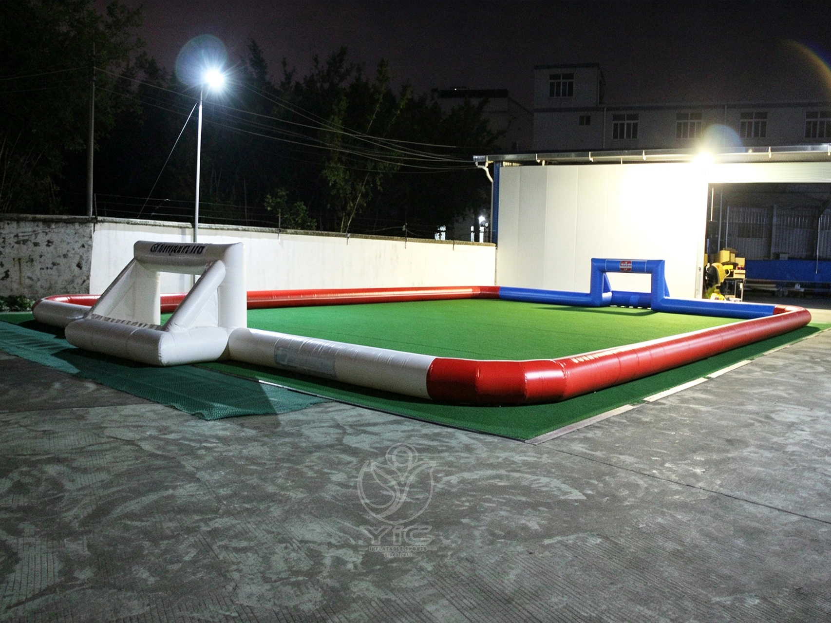 Outdoor inflatable soccer field product photo 3