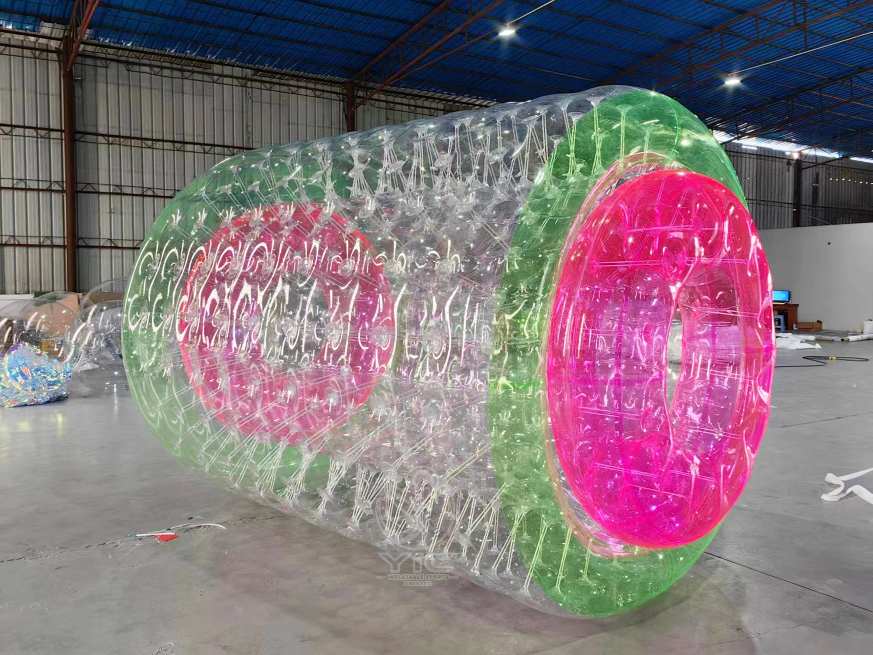 Inflatable water roller ball, a commercial interactive inflatable game by YIC Inflatable Sports Inflatable water roller ball, a commercial interactive inflatable game by YIC Inflatable Sports