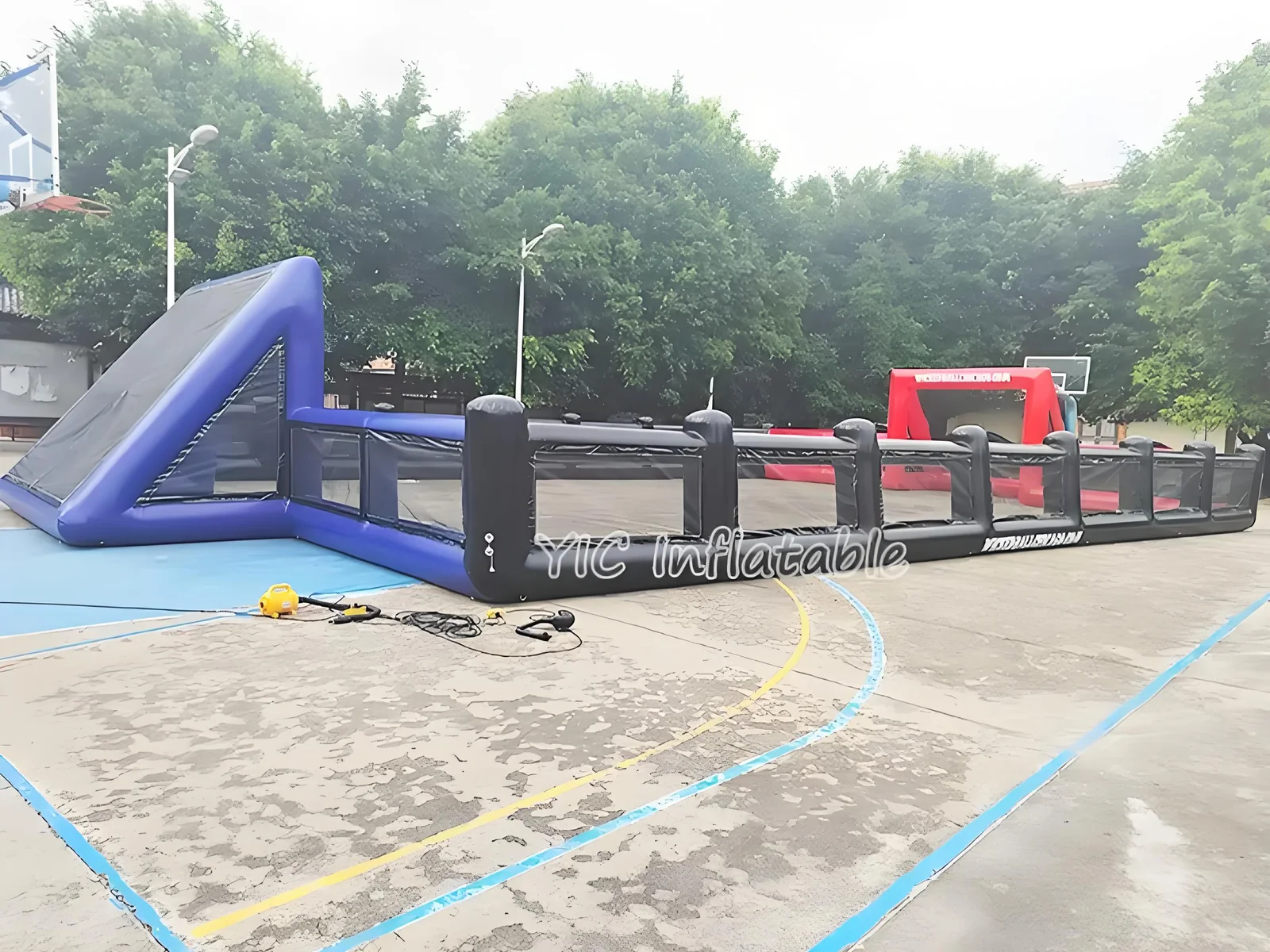 Human foosball inflatable product photo 2