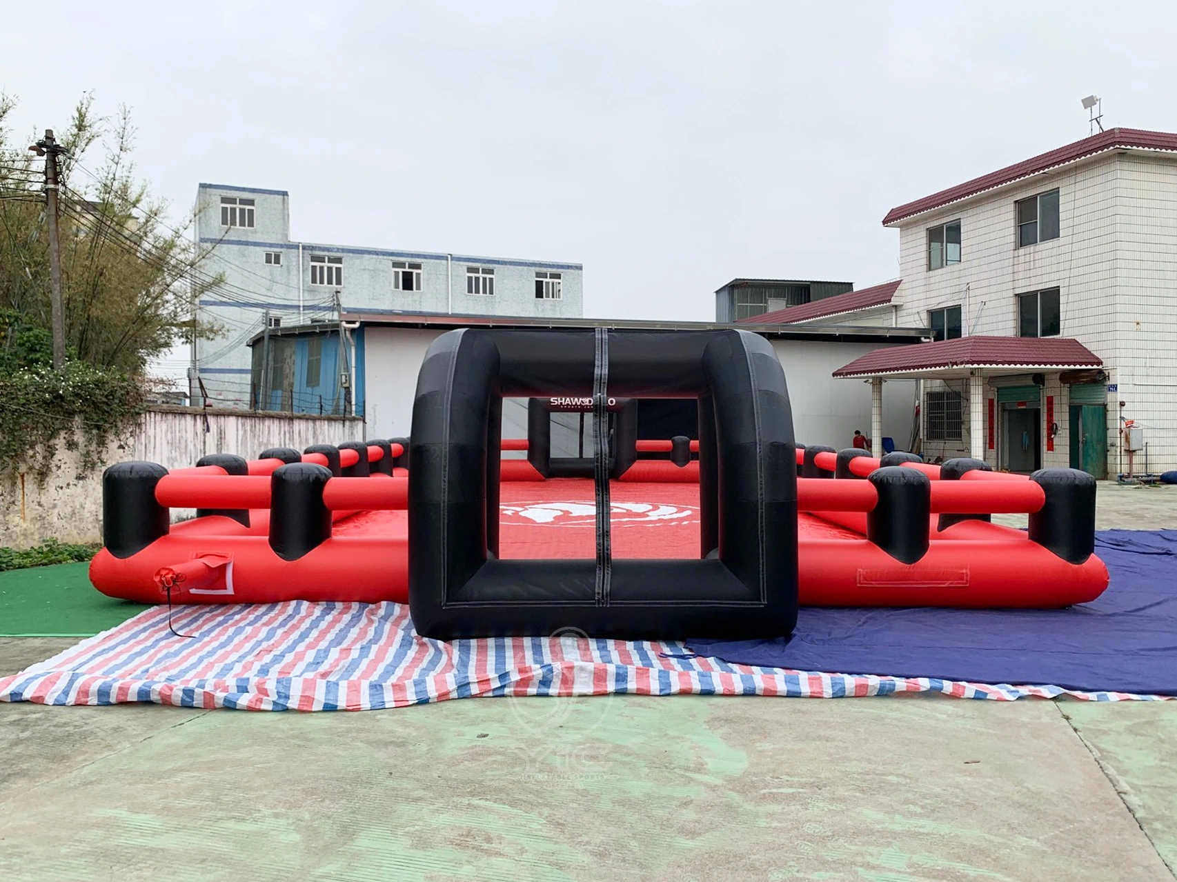 Human foosball inflatable product photo 5