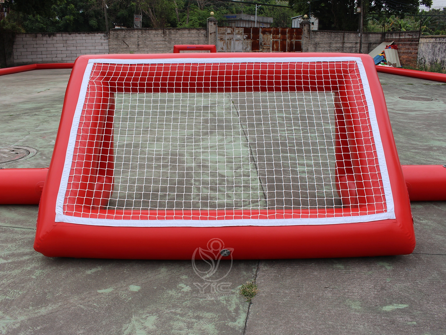 Portable inflatable soccer field product photo 5