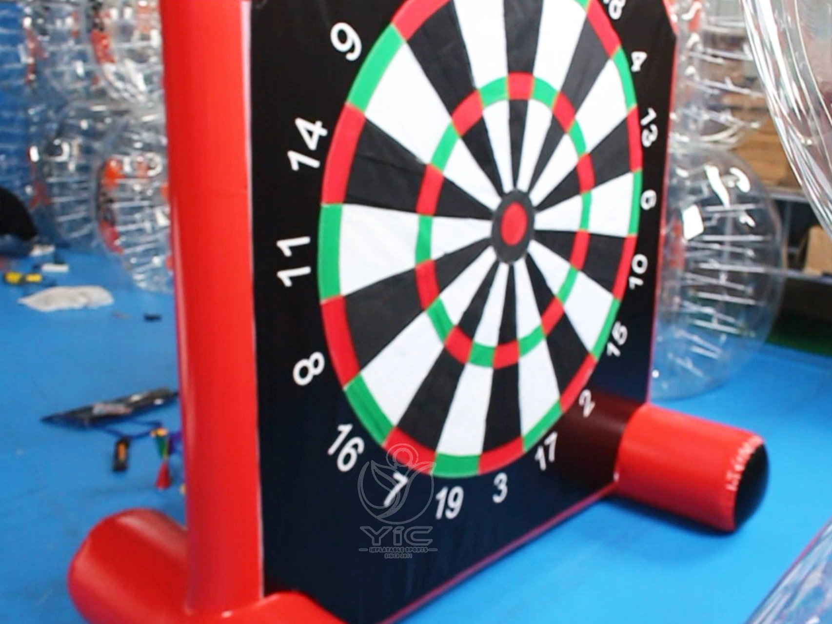 Inflatable dart board soccer product photo 4