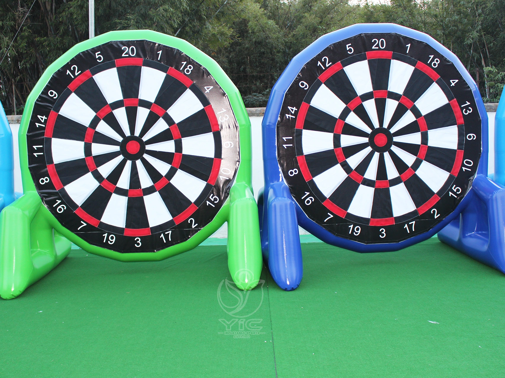 Inflatable soccer dart board product photo 2