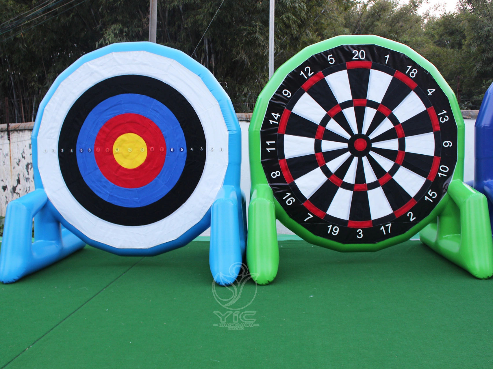 Inflatable soccer dart board product photo 4