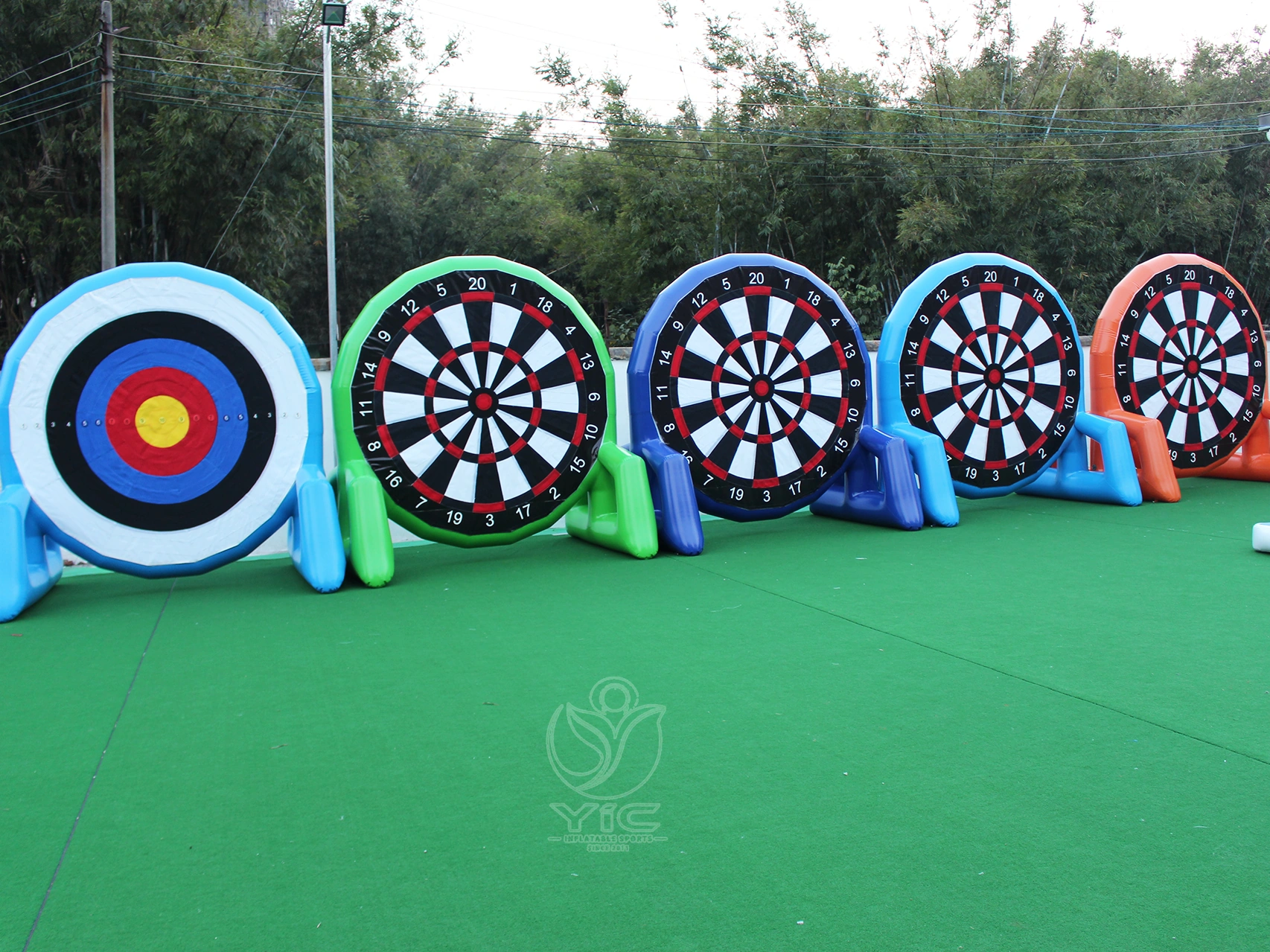 Inflatable soccer dart board product photo 5