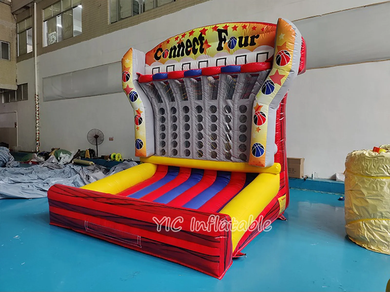 Inflatable connect 4 basketball product photo 2