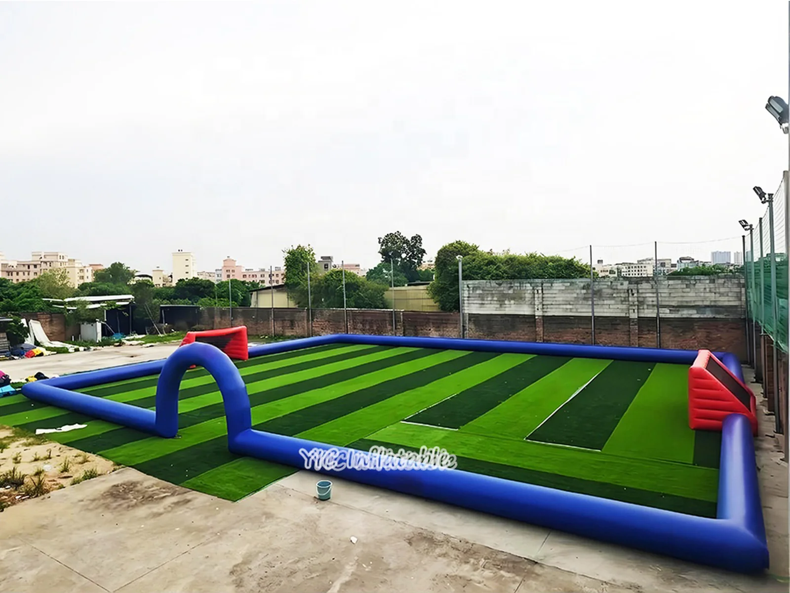 Soccer blow up field product photo 2