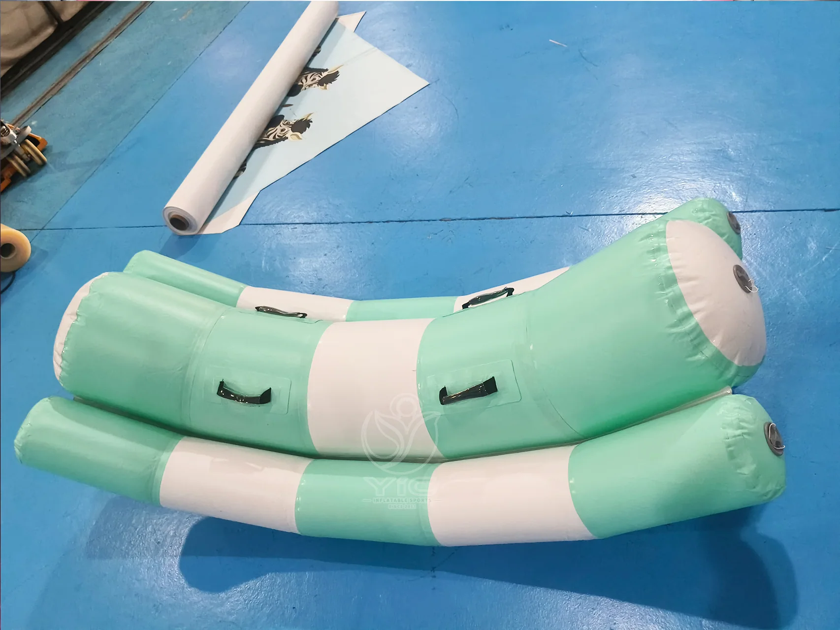 Inflatable water teeter totter product photo 2