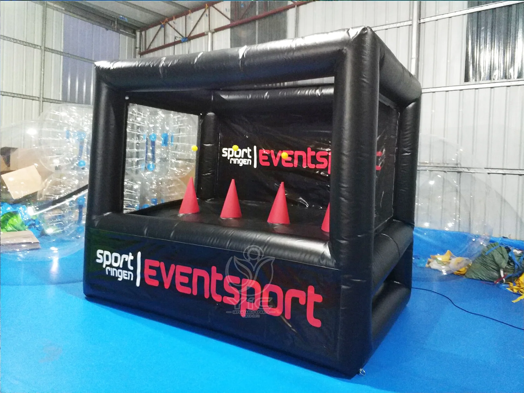 Inflatable shooting gallery, a commercial commercial inflatable shooting-gallery target game by YIC Inflatable Sports