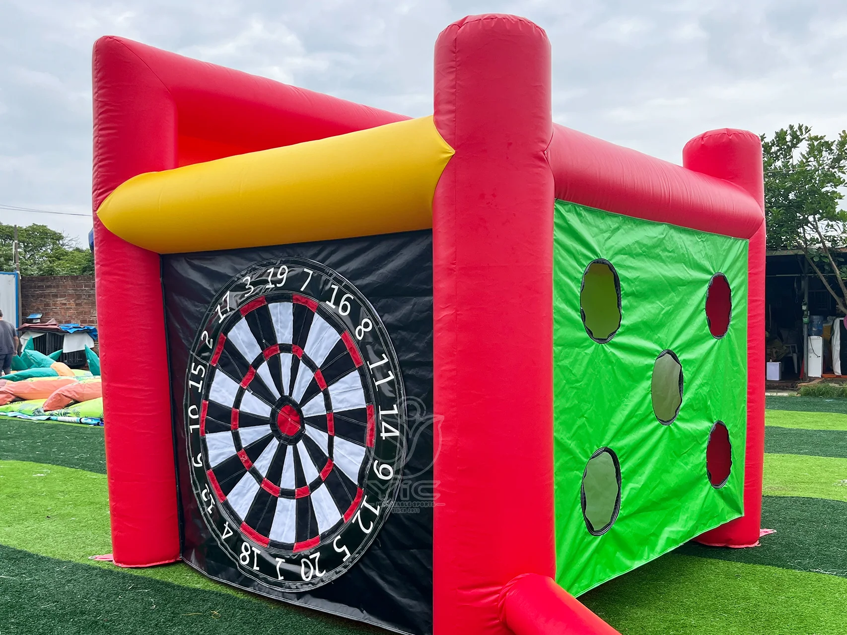 3 in 1 inflatable carnival booth product photo 2