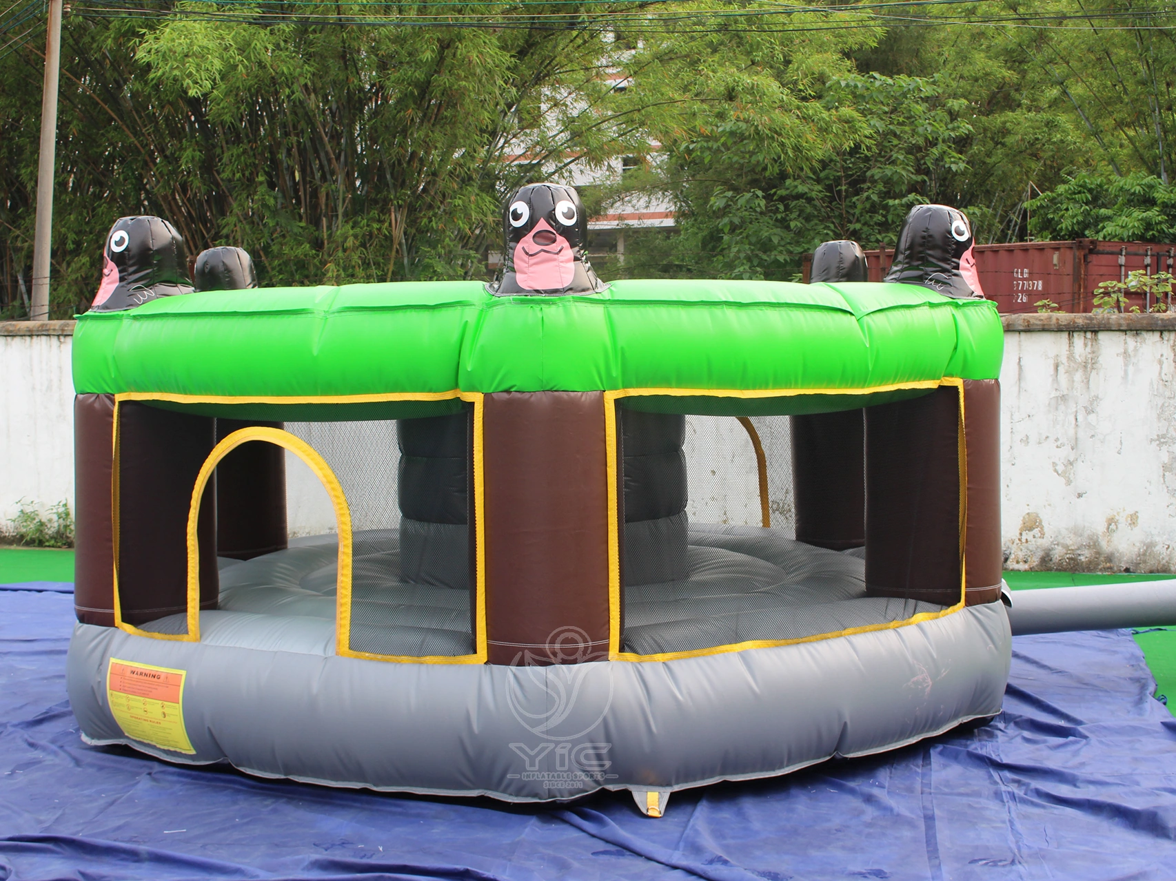 Inflatable whack a mole game for adults product photo 2