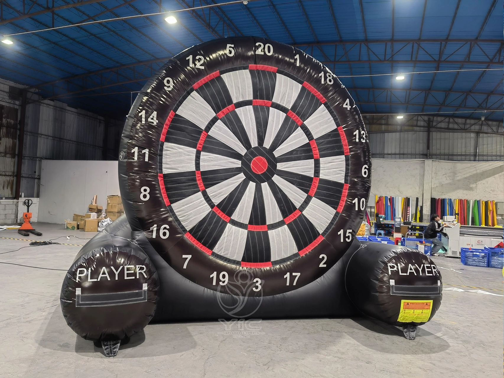 Giant inflatable dart board game product photo 2