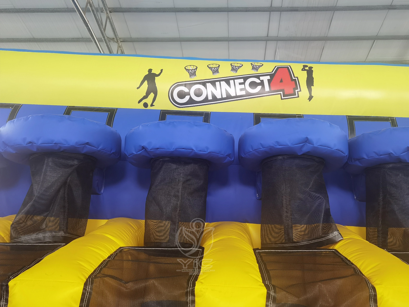 Inflatable basketball connect four product photo 5