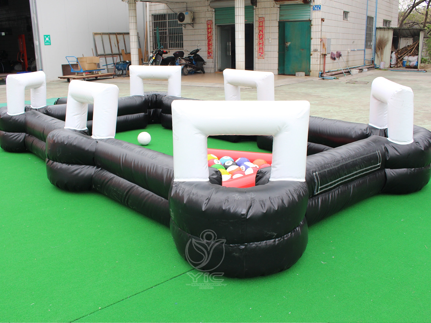 Inflatable human billiards game product photo 3