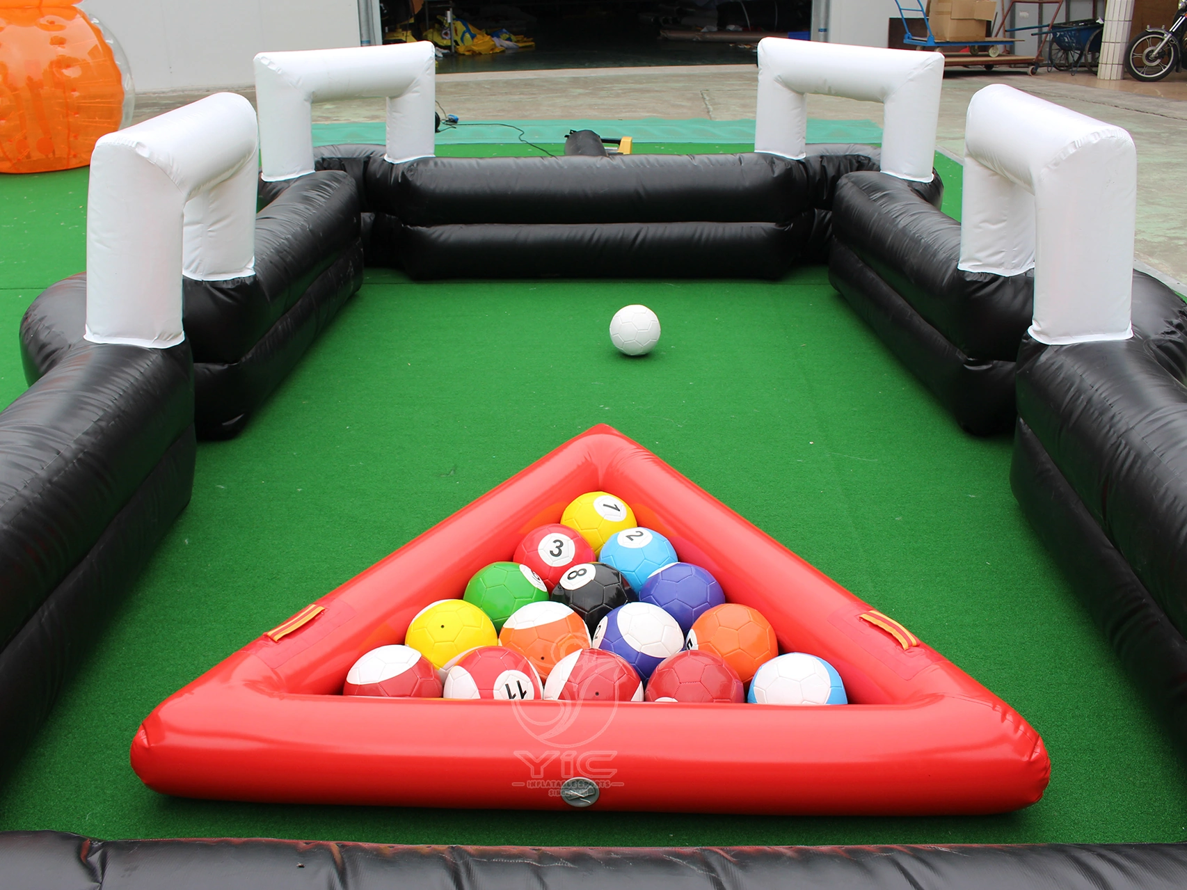 Inflatable human billiards game product photo 5
