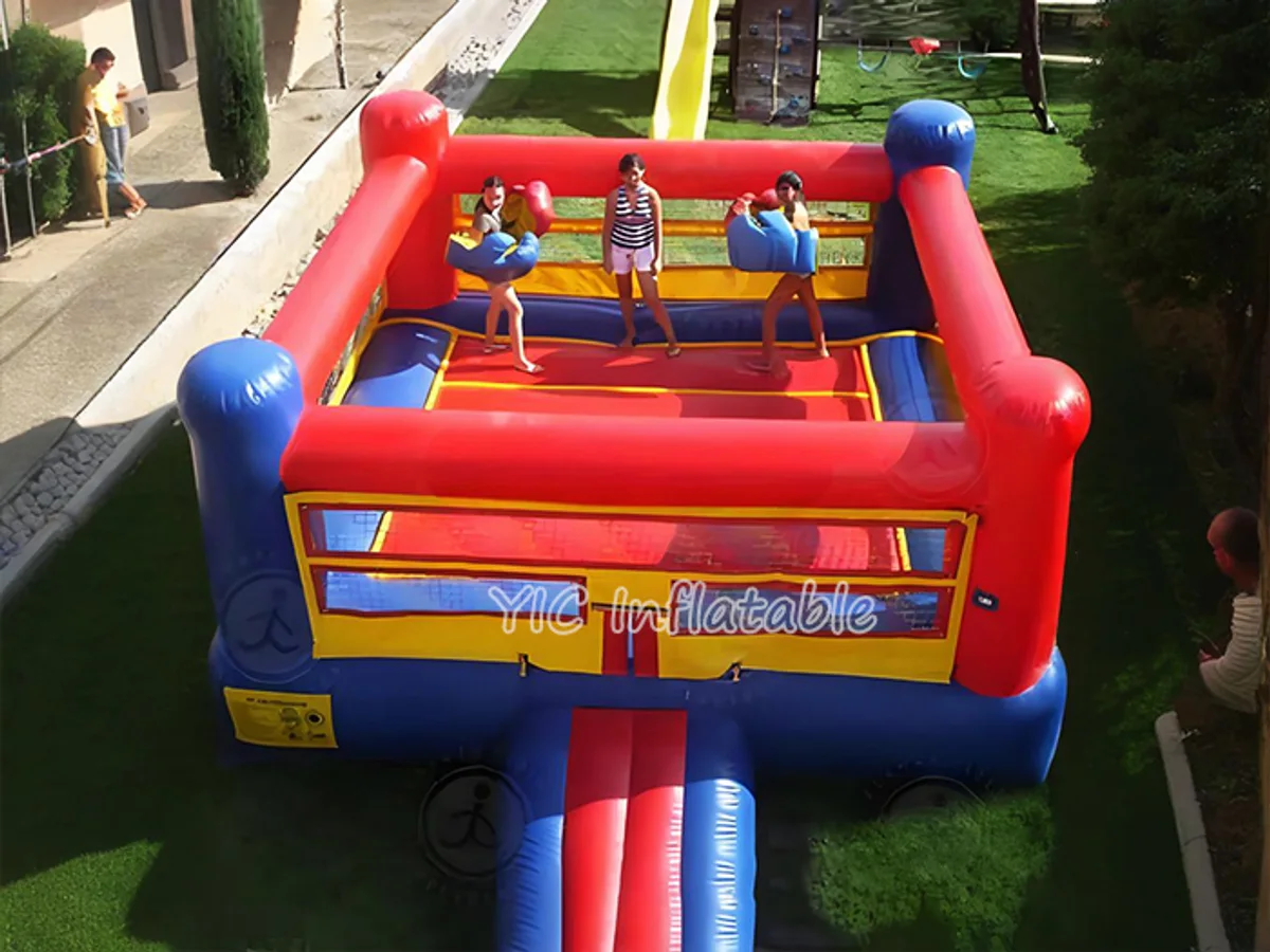 Inflatable boxing ring, a commercial commercial inflatable boxing ring by YIC Inflatable Sports