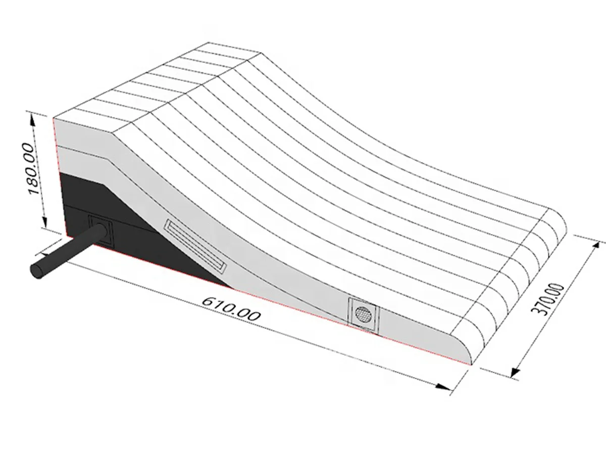 Airbag landing ramp product photo 5