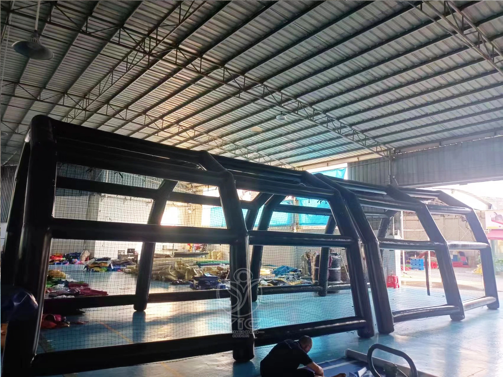 Commercial inflatable batting cage product photo 4