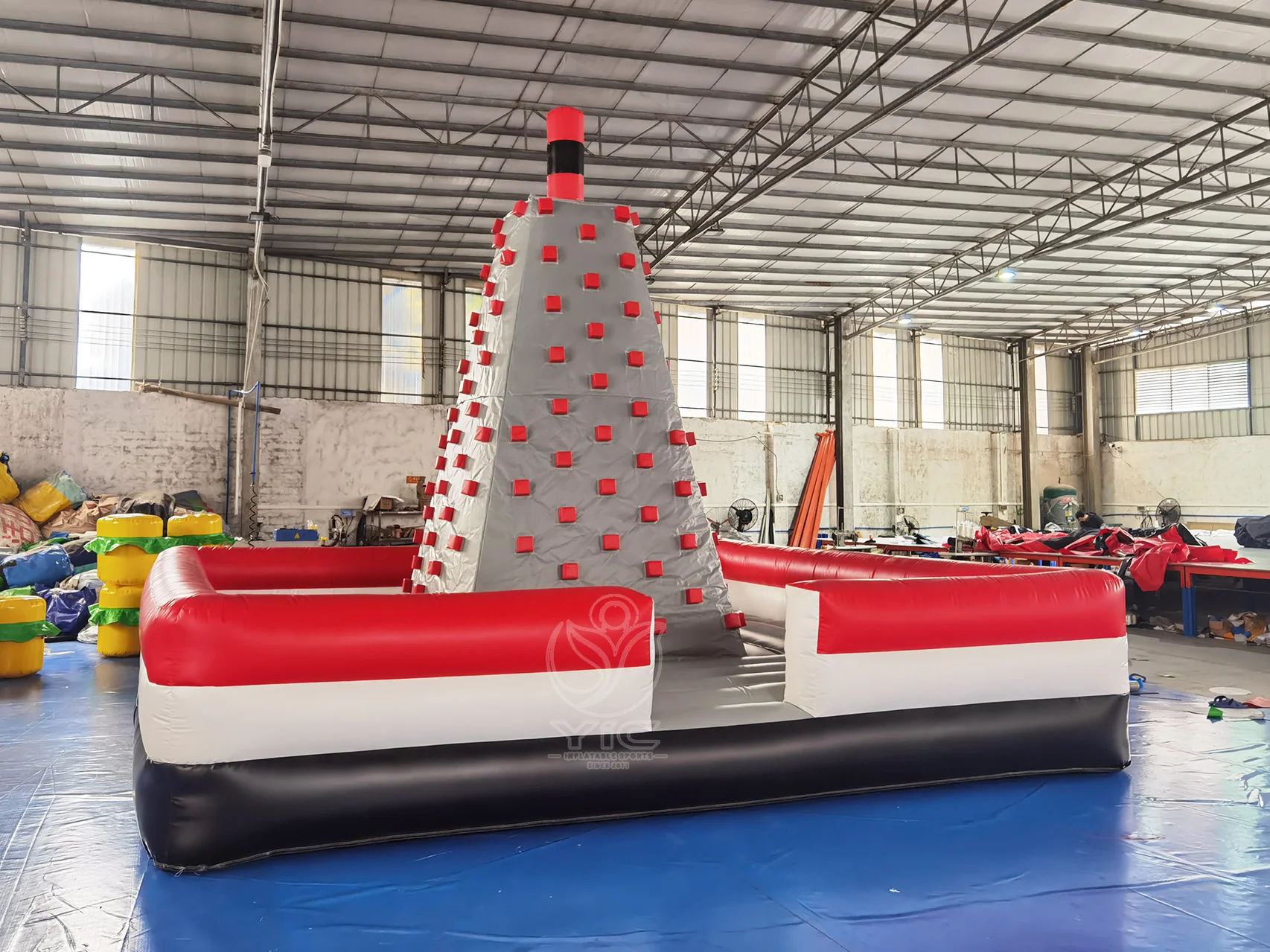 Inflatable climbing tower, a commercial inflatable climbing tower by YIC Inflatable Sports