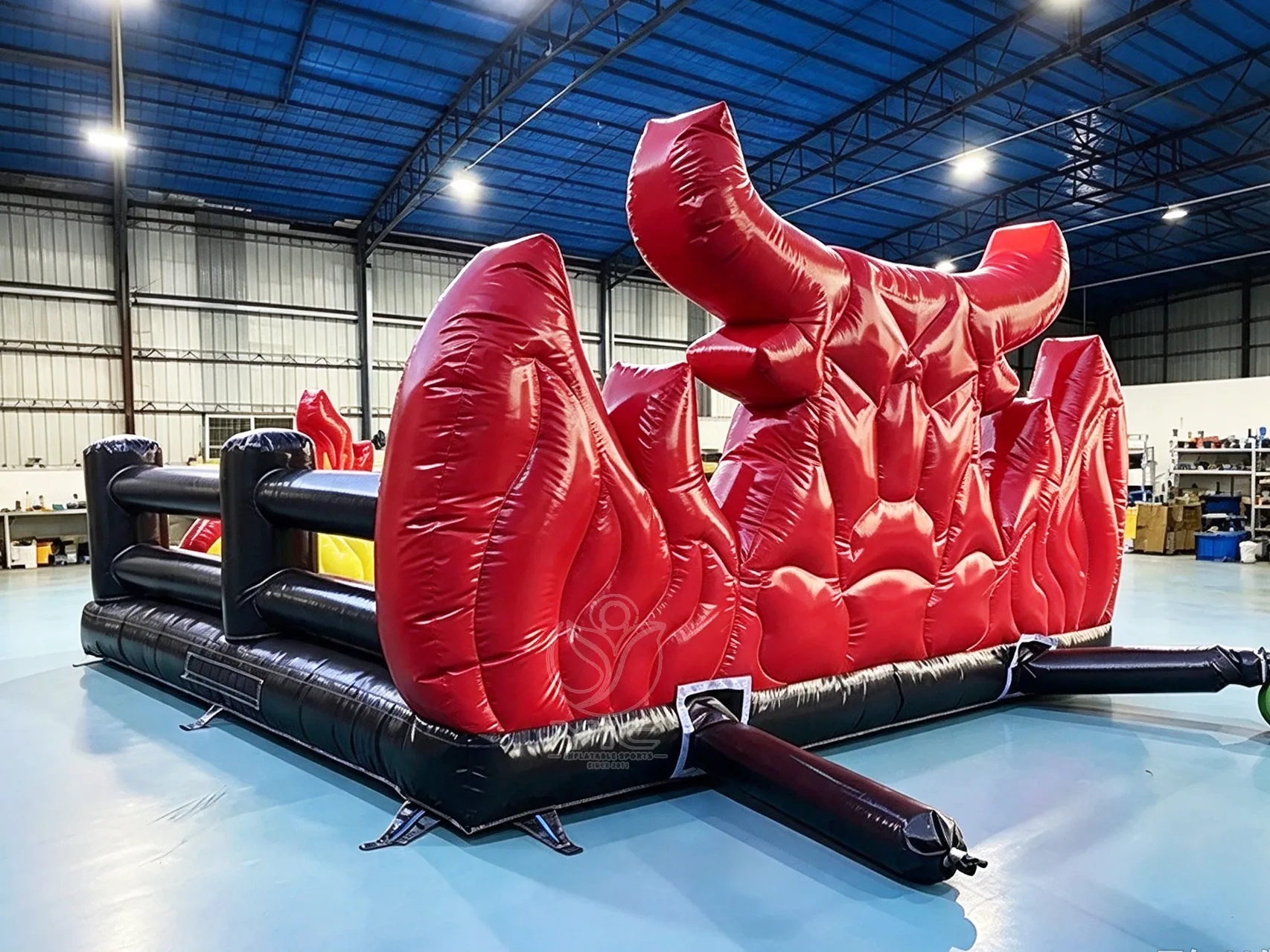 Mechanical bull riding inflatable product photo 3