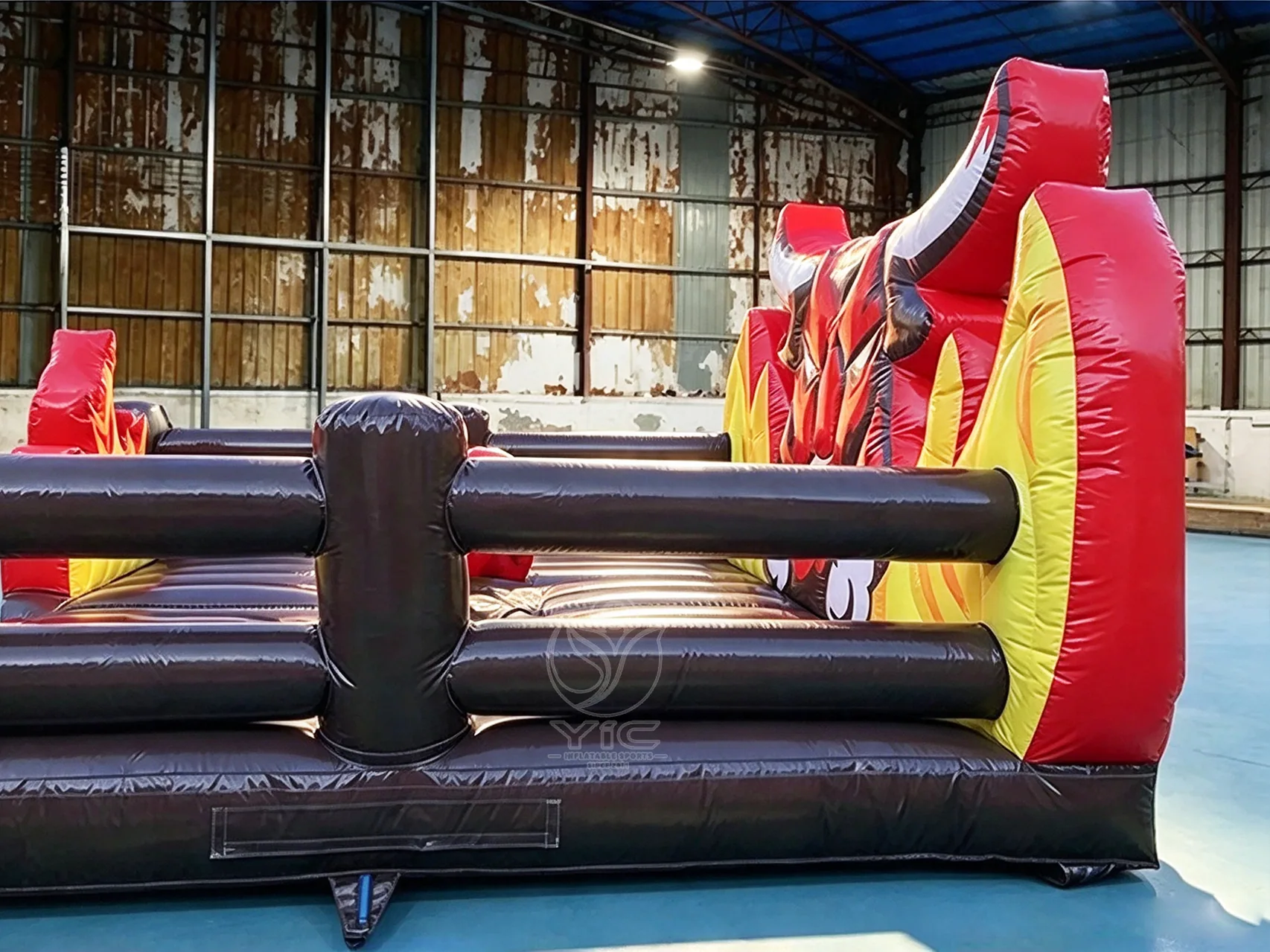 Mechanical bull riding inflatable product photo 5