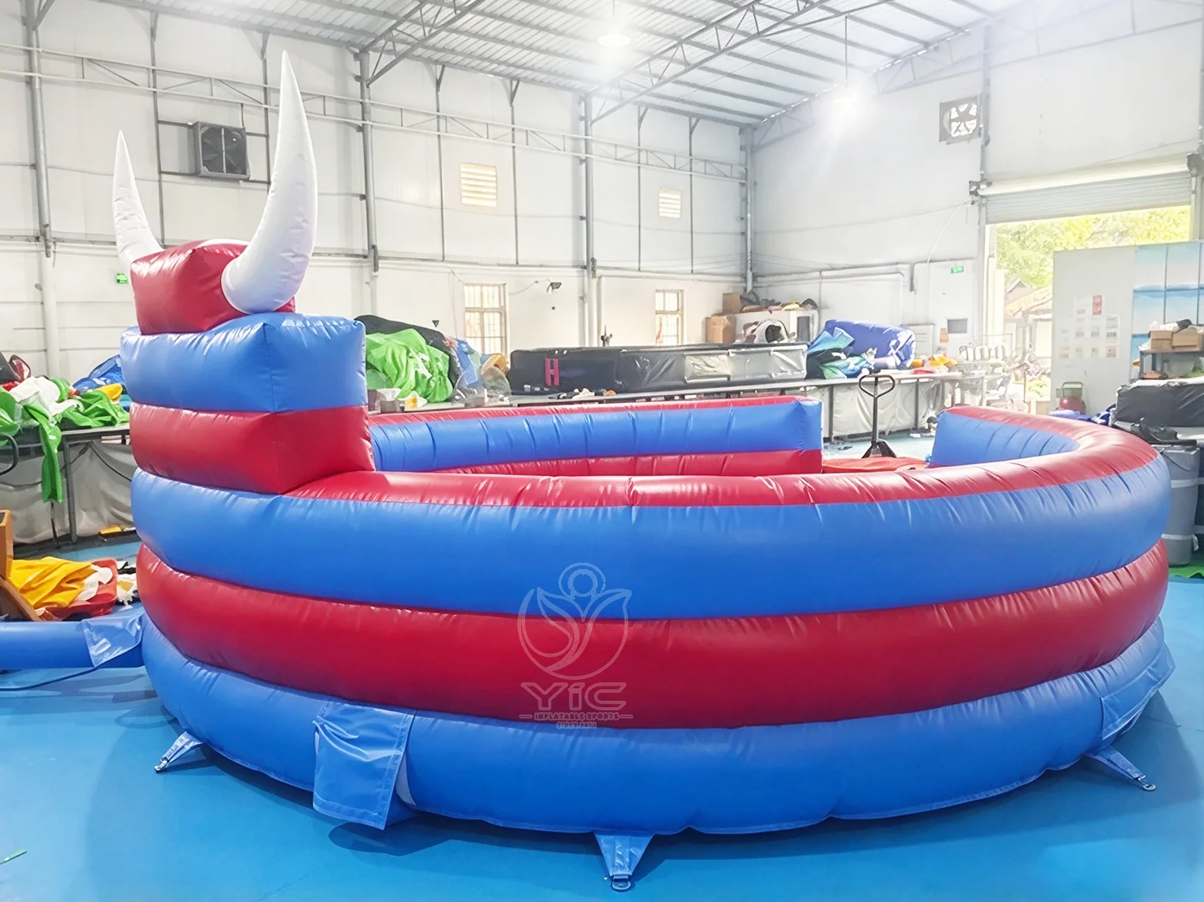 Blow up bull riding machine product photo 3
