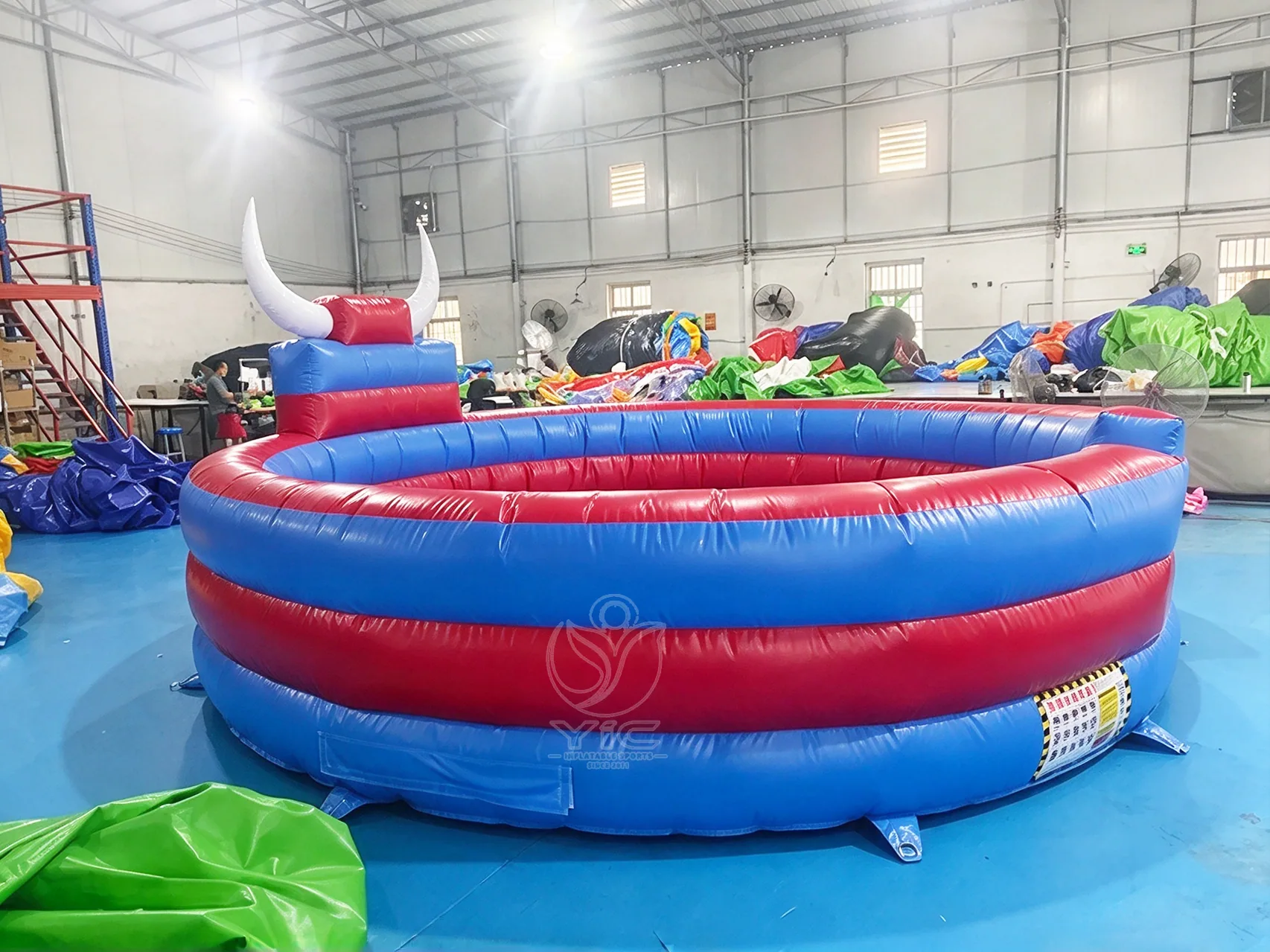 Blow up bull riding machine product photo 4