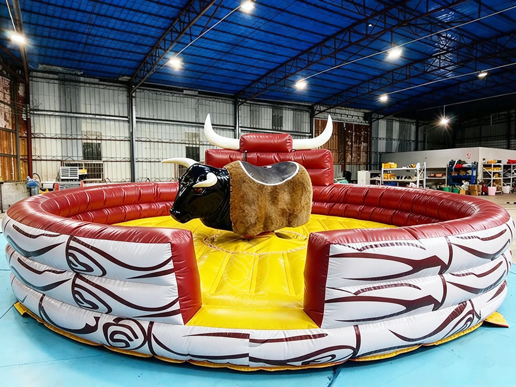 Blow up riding bull product photo 5