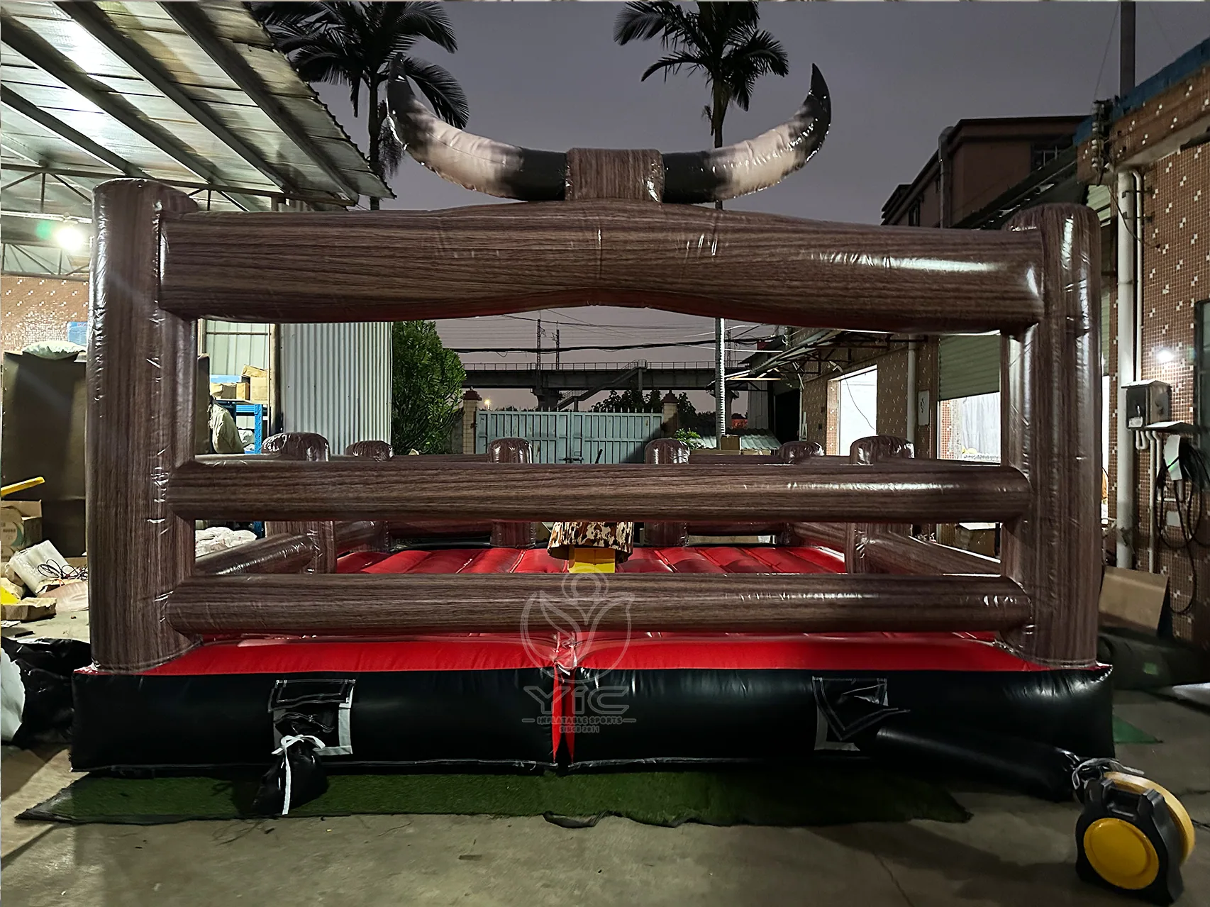 Inflatable bull riding machine product photo 4