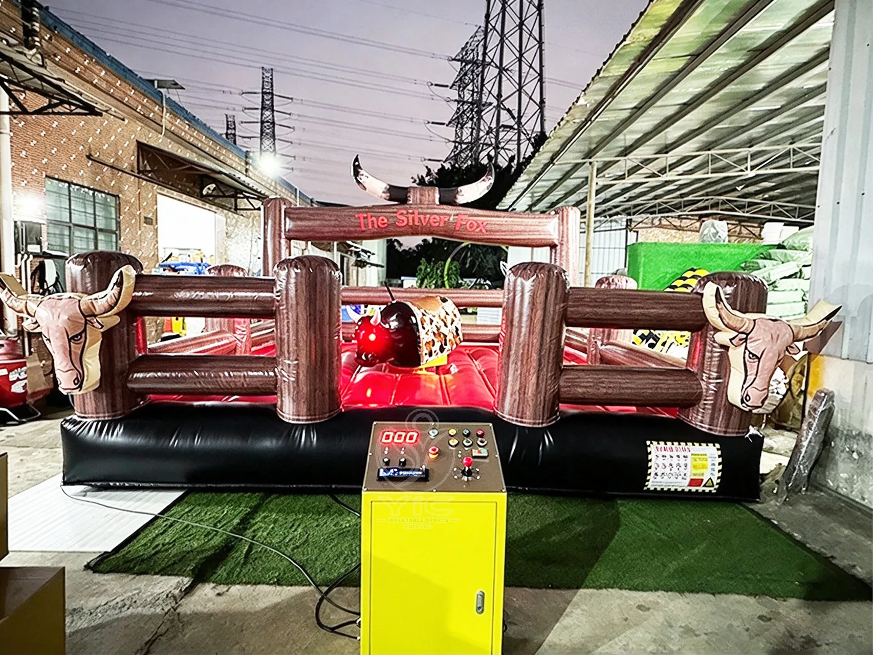 Inflatable rodeo bull for sale product photo 2