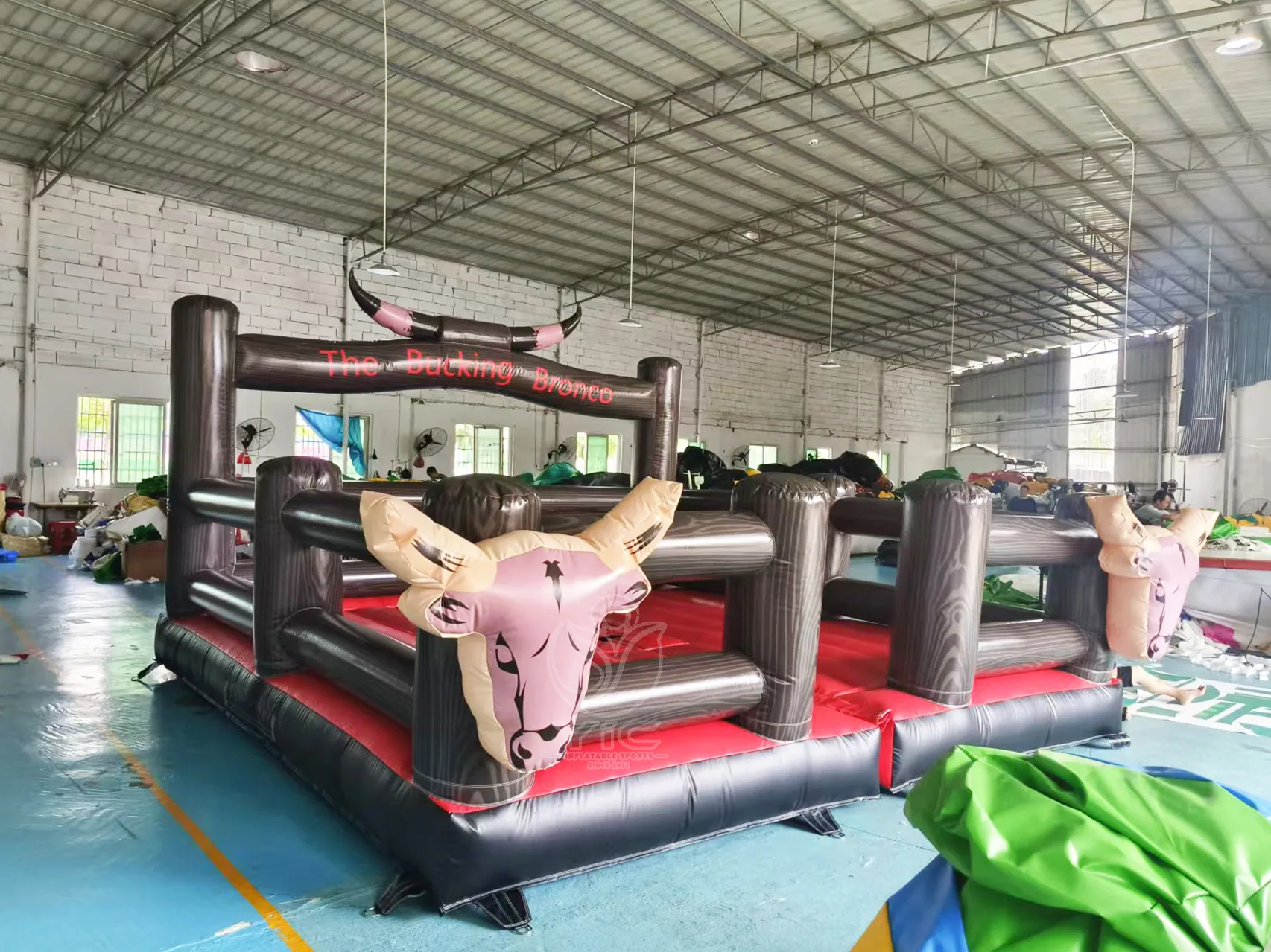 Mechanical bull blow up product photo 3