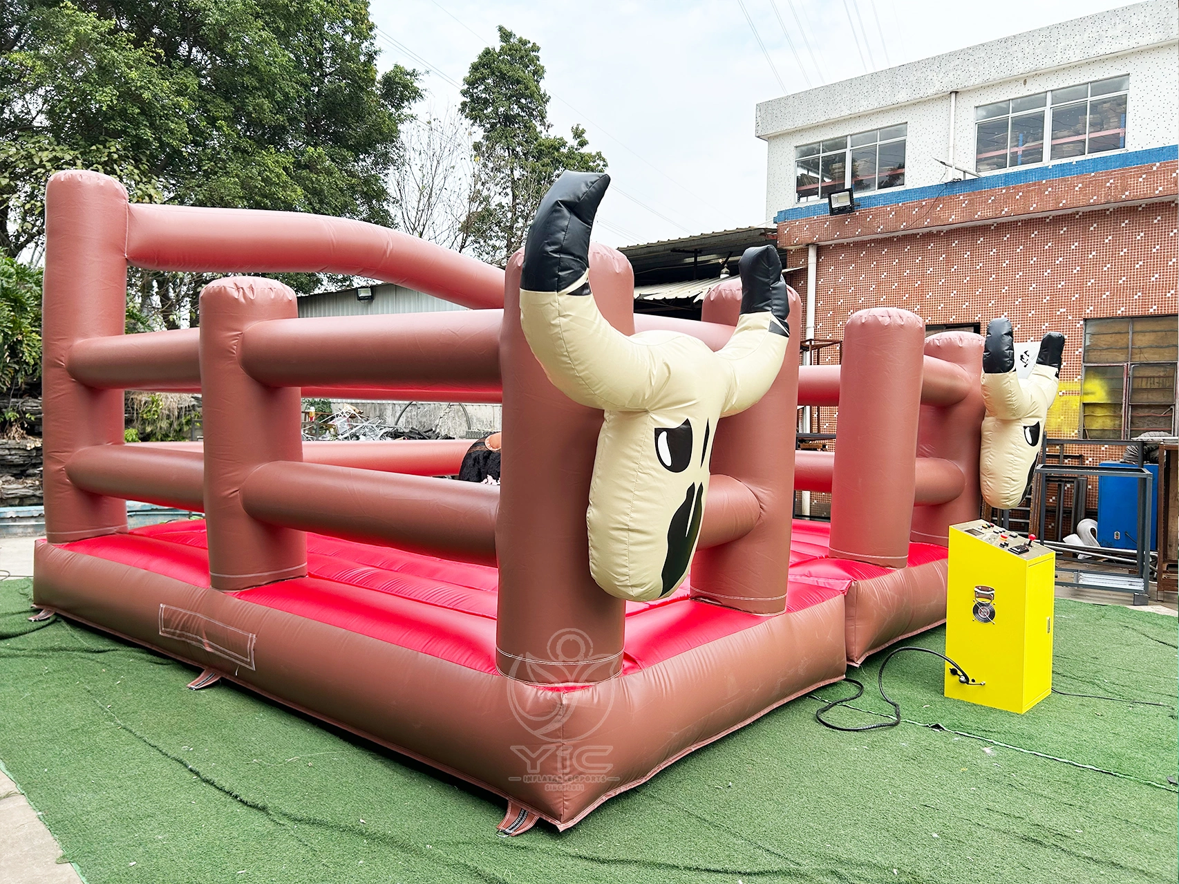 Commercial inflatable mechanical bull product photo 3