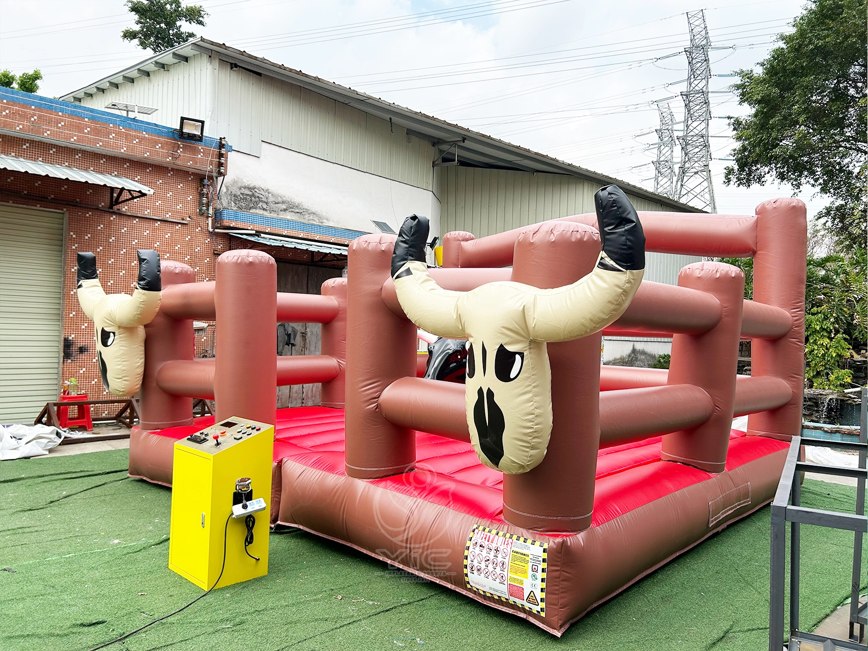Commercial inflatable mechanical bull product photo 4